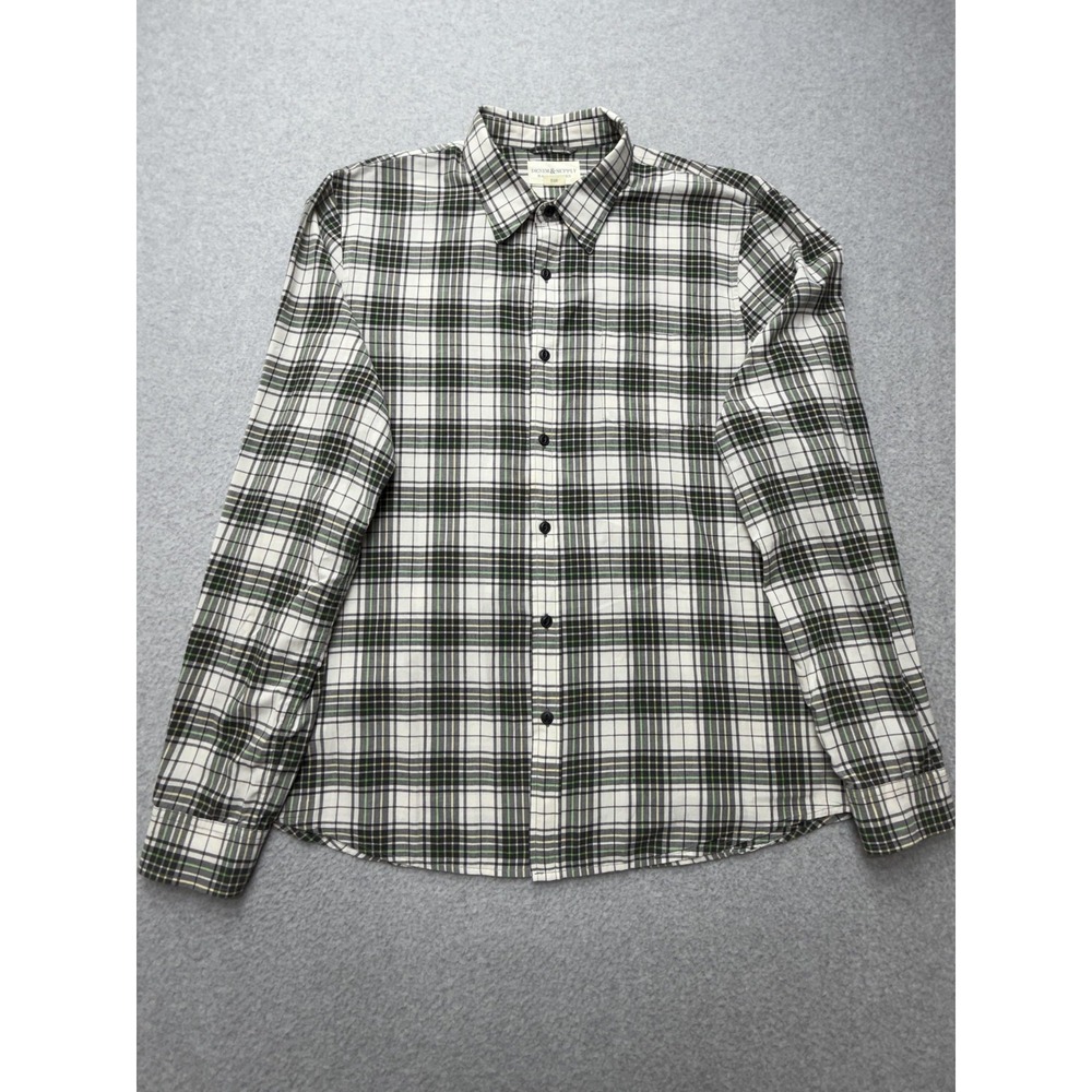 Denim & Supply Ralph Lauren Shirt Mens 2XL Multicolor Plaid Long Sleeve Casual